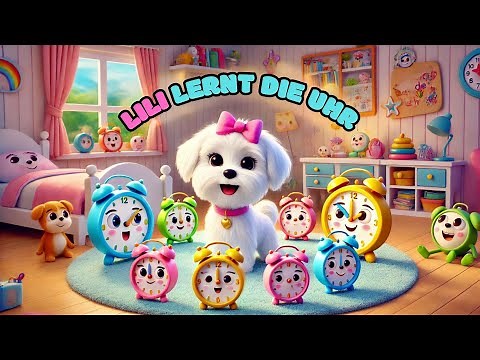 Kinderlieder:Die Uhr⏰ | Die Uhrzeit lernen | Kinderlied🐶