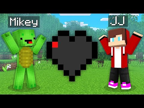 Mikey and JJ Survive On 0.1% Health in Minecraft (Maizen)