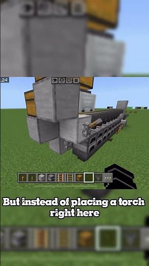 How to make a simple super smelter #minecraft #minecraftcreations #redstone
