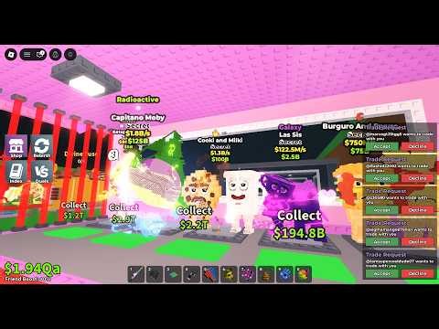 I got the New NO MY GOLD Brainrot using trade machine