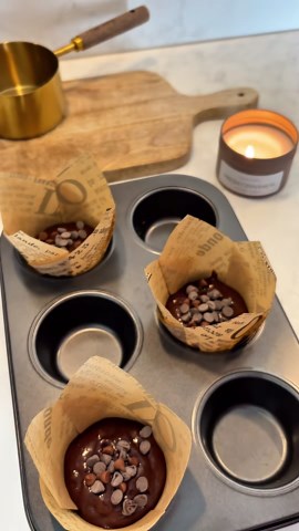 The softest homemade chocolate chip muffins you'll ever bake