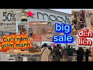 Macy's big year-end sale on perfume, clothes, shoes, branded baskets, and kitchenware is very che...