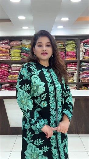 Kashmiri Woolen Coat Set for Winter Fashion