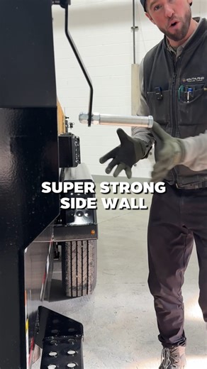 Strategic bends increase structural integrity without extra weight. 💪 | Southland Trailers