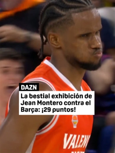 Jean Montero MVP: 29 puntos y jugada clave para Valencia Basket