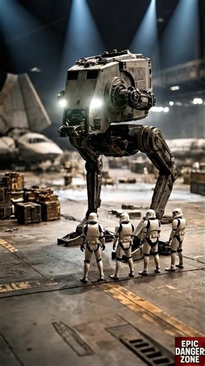 AT-ST Workshop Miniature Animation. #starwars #starwarsfan #animationtiktok #artoftiktok #disney @Star Wars @Mark Hamill @Disney