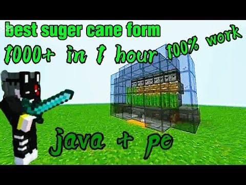 Ultimate Minecraft 1.21 Sugar Cane Farm Tutorial EASIEST AFK Design (5000+ Per Hour! Java & Bedrock)