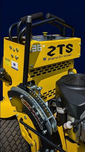 MEET OUR VERY FIRST ZTS - STAND-ON MOWER