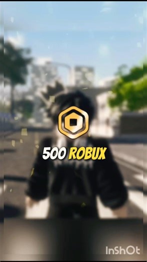Roblox give me 500 Robox free. 😯