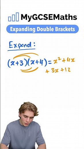 Expanding Double Brackets | GCSE Maths 2025