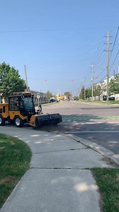 3.6K views · 36 reactions | Sand and gravel on sidewalks? Not a problem. The Power Angle Sweeper clears it fast — simple, effective, and built for municipal cleanup.  tracklessvehicles.com/products/sweeping/ #TracklessMT7 #PowerAngleSweeper #PublicWorks #SidewalkSweeping | Trackless Vehicles | Facebook