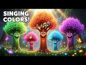 Color Forest Full of Singing Trees 🌳🎶 | Learn Colors for Kids | Fun Learning Adventure