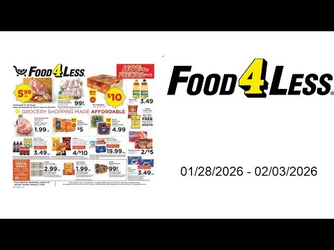 Food 4 Less Weekly Ad - 01/28/2026 - 02/03/2026