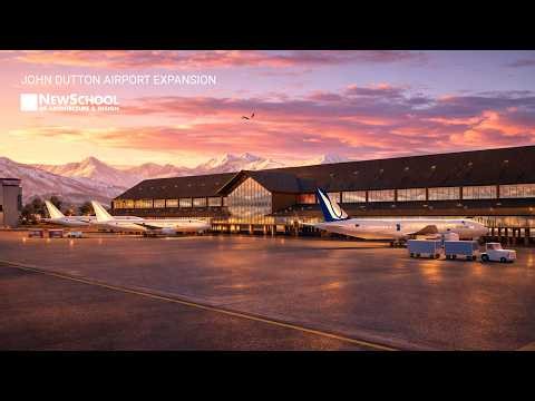 DBIA John Dutton Airport Expansion - 2025 Gradshow | NewSchool of Architecture