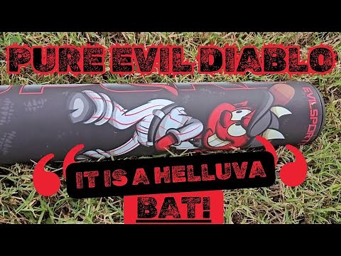 My Most Thorough Review Ever! The PURE EVIL DIABLO!! A New USA/ASA Slowpitch Softball Bat!