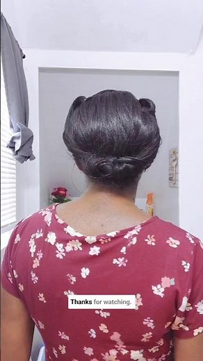 ✨️ Quick, Easy Edwardian/Gibson Inspired Tuck Roll Updo 🩷 #femininehairstyling