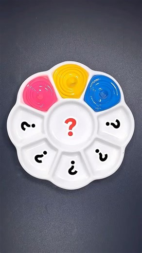 Magenta + Yellow + Cyan = Color ? #colormixing #colorzara #shots