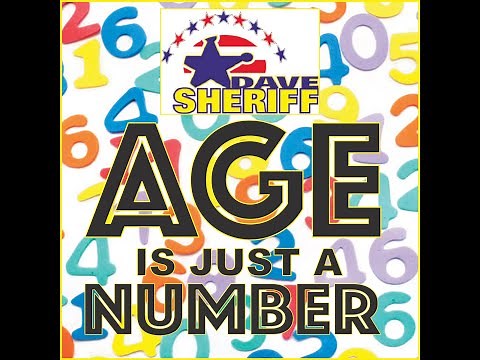 Age Is Just A Number -Lyric Video (words & music by Dave Sheriff)