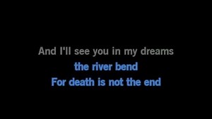 Karaoke I'll See You in My Dreams - Bruce Springsteen - CDG, MP4, KFN - Karaoke Version