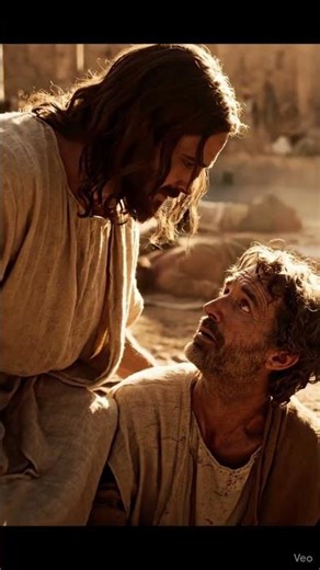Jesus Heals A Paralysed Man.