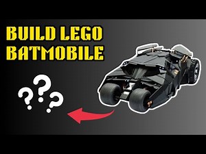 🤖 LEGO WeDo 2.0 Project Build The Tumbler Batmobile! Simple Guide for Beginners 🦇