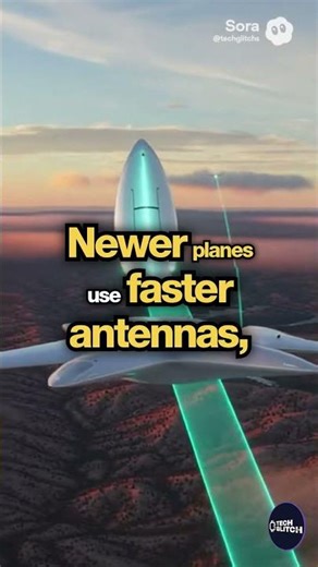 Why Airplane WiFi Is Still So Slow #howitworks #airplane #tech
