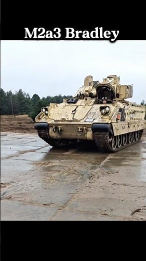 M2A3 Bradley Explained: U.S. Army’s Advanced Infantry Fighting Vehicle #shorts