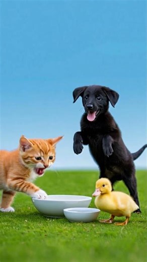 Kitten, Puppy and Duckling – Adorable Adventures