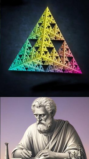 Exploring the Sierpiński Tetrahedron from Every Angle #mathematics #maths #geometry