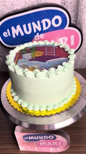 Pastel de bob sponge #cake