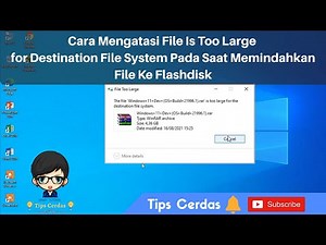 How to Resolve the File Is Too Large for Destination File System Error When Moving Files to a Fla...