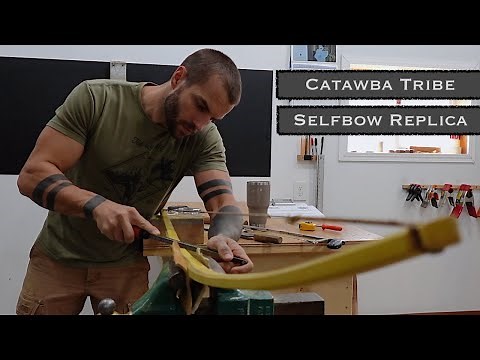 Making an Eastern Woodlands Bow