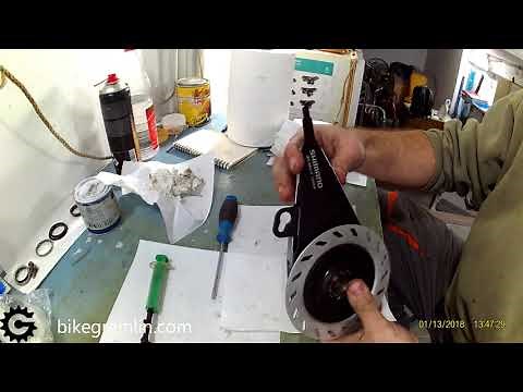 Shimano roller brake disassembly and reassembly [0013]