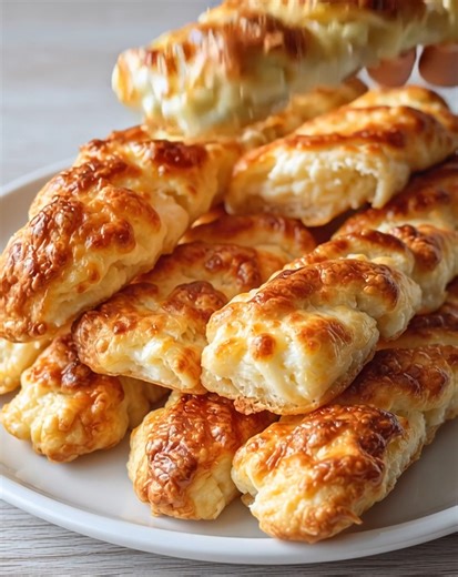 🥖 2-Ingredient Cottage Cheese Breadsticks – Soft, Cheesy & High-Protein Ingredients: 1 cup cottage cheese 1 cup shredded mozzarella cheese Nutrition info (per breadstick, makes 8): Approx. 85 kcal | 7g protein | 6g fat | 1g net carb | Gluten-free | Keto-friendly Directions: Step 1: Preheat the Oven Preheat oven to 375°F (190°C). Line a baking sheet with parchment paper. Step 2: Make the Dough Blend cottage cheese until smooth. Stir in shredded mozzarella until fully combined into a thick mixtur