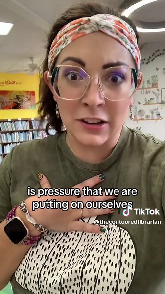 School librarian check in ♥️ #schoollibrarian #schoollibrary