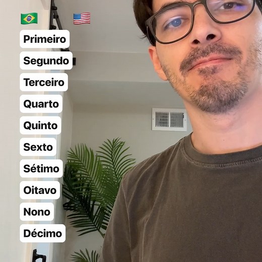 Mairo Vergara | Aprenda Inglês | Números ordinais em inglês! | Instagram