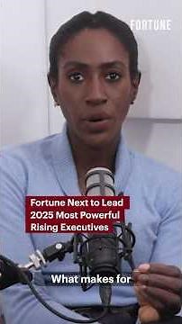 Fortune Next to Lead 2025 Most Powerful Rising Executives #Fortune500 #success