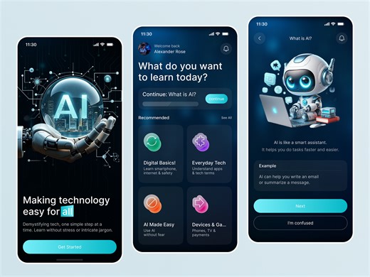 AI Learning Mobile App
