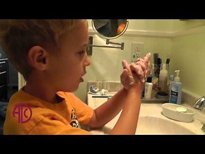 Teaching kids to wash their hands - ADC