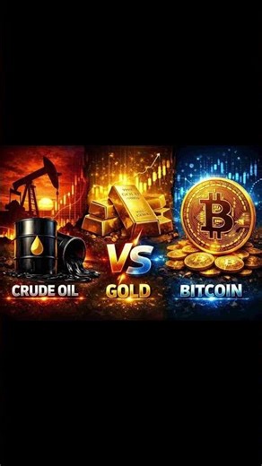 🔥 Oil vs Gold Vs Bitcoin - Traders must watch #bitcoin #gold #oil