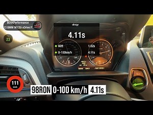 440HP BMW M135i F20 Stage 2 Tuning | 0-100 Dragy
