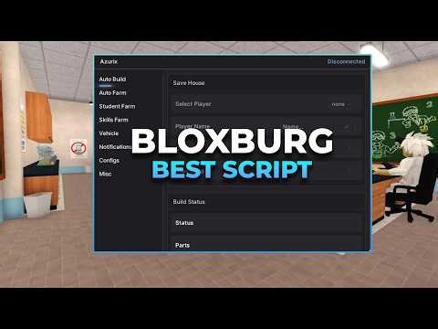 [FREE] Bloxburg Script | Better then WereTools | Student AutoFarm | Auto Build
