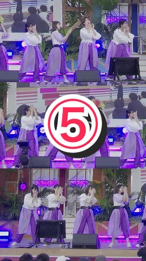 お台場冒険王2023 フジアナダンス部「SPLASH！」本番ステージの華麗なダンス披露