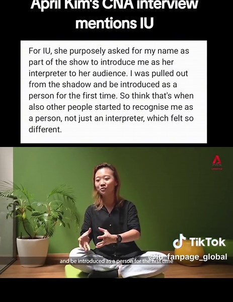 April Kim's CNA Interview: IU, Interpreter & Recognition