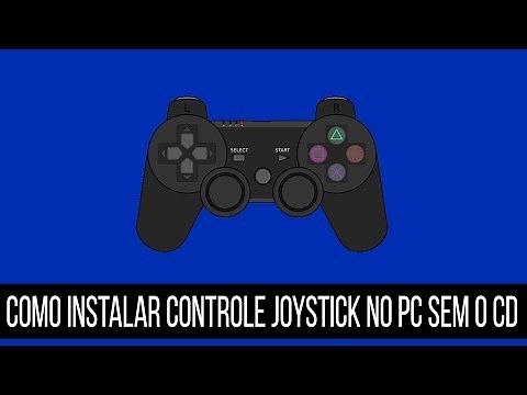 Como instalar controle joystick no pc sem o CD,muito fácil