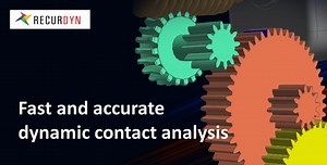 RecurDyn | Fast and accurate dynamic contact analysis