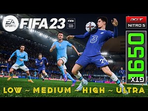 FIFA 23 - GTX 1650 Benchmark | Acer Nitro 5 Gaming Test | Ryzen 5 3550H