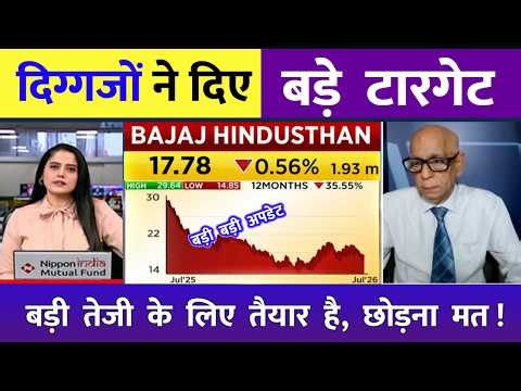 Bajaj Hindusthan Sugar Latest News / Bajaj Hindusthan Sugar Share News | Bajaj Sugar News Today