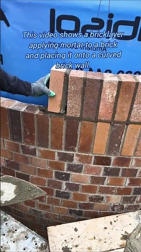 Precision Bricklaying: Laying Soldier Bricks on a Curved Wall