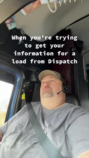 Getting Load Information from Dispatch in a Truck